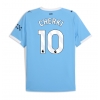 Camisa de time de futebol Manchester City Rayan Cherki #10 Replicas 1º Equipamento 2025-26 Manga Curta